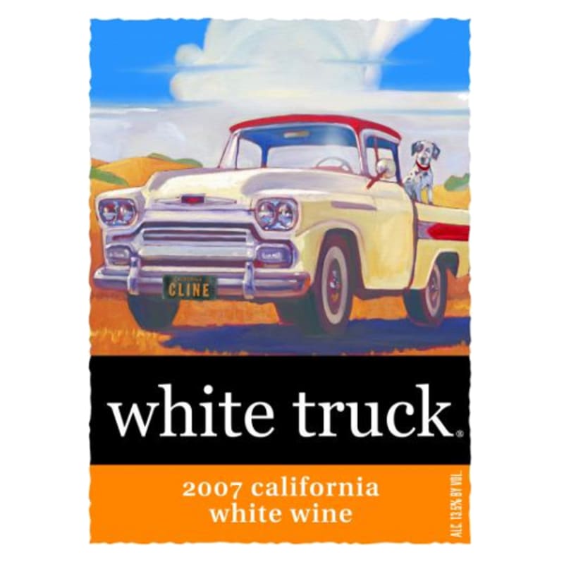 Red Truck Winery White Truck 2007 Front Label