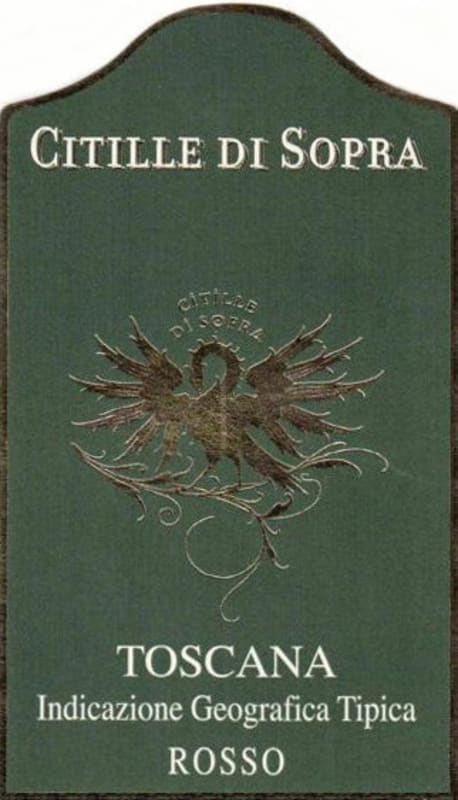 Citille di Sopra Toscana Rosso 2013 Front Label