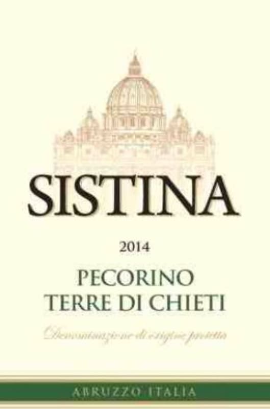 Citra Sistina Pecorino 2014 Front Label