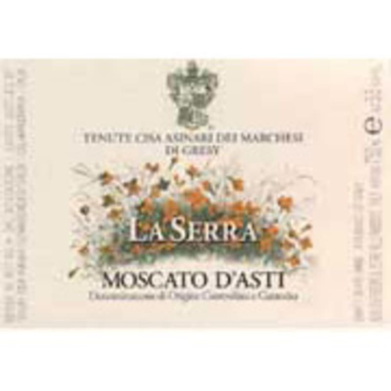 Marchesi di Gresy Moscato d'Asti La Serra 2007 Front Label