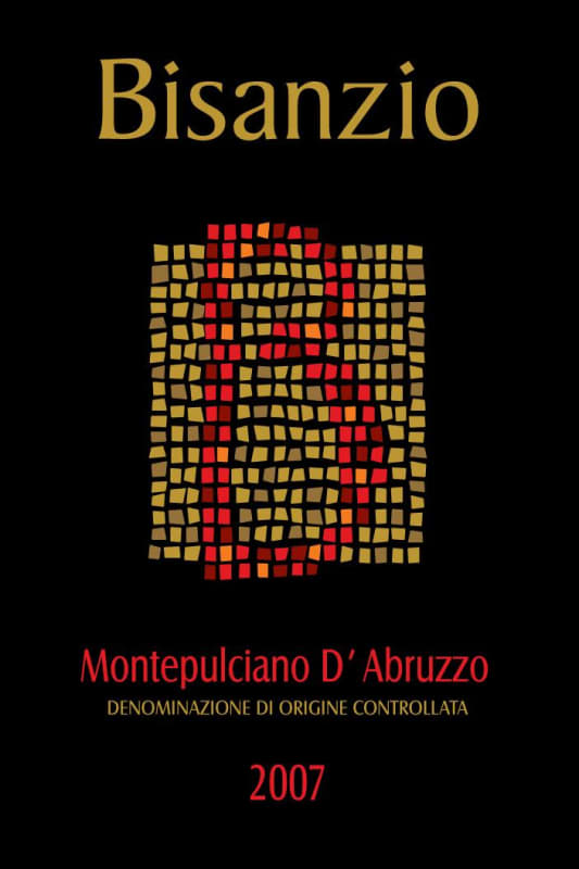 Citra Bisanzio Montepulciano d'Abruzzo 2007 Front Label