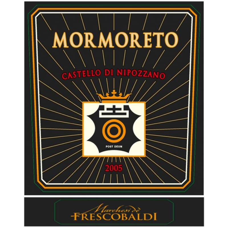 Frescobaldi Mormoreto 2005 Front Label