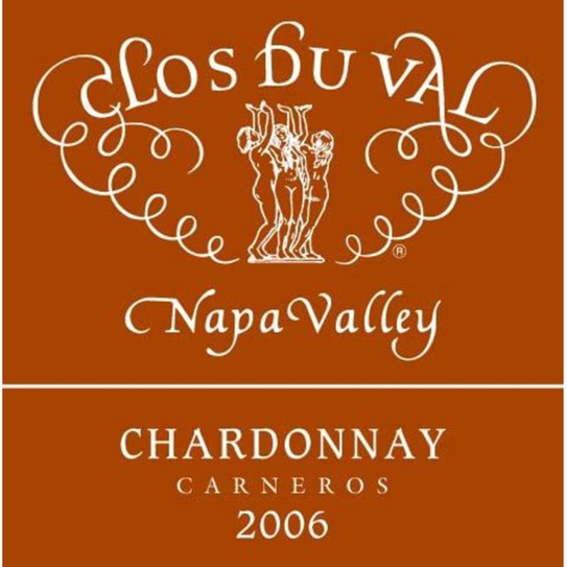 Clos du Val Carneros Chardonnay 2006 Front Label