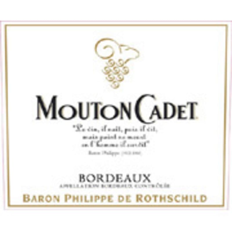 Mouton Cadet Blanc 2007 Front Label