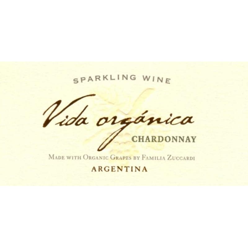 Vida Organica Sparkling Chardonnay 2007 Front Label