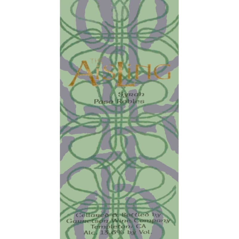 Garretson Aisling Syrah 2004 Front Label