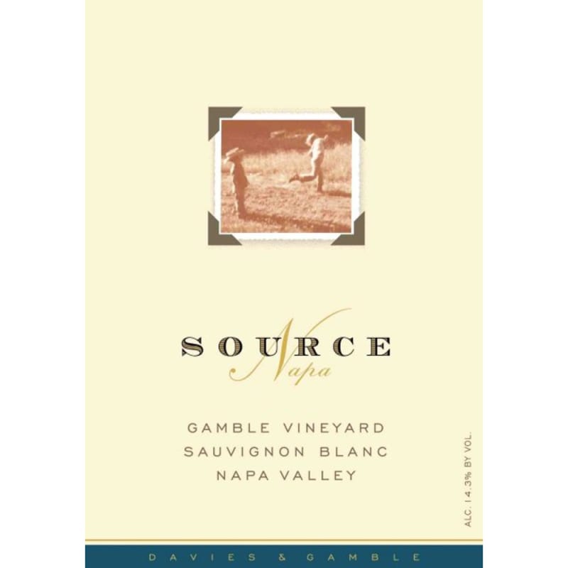 Source Napa Gamble Vineyard Sauvignon Blanc 2006 Front Label