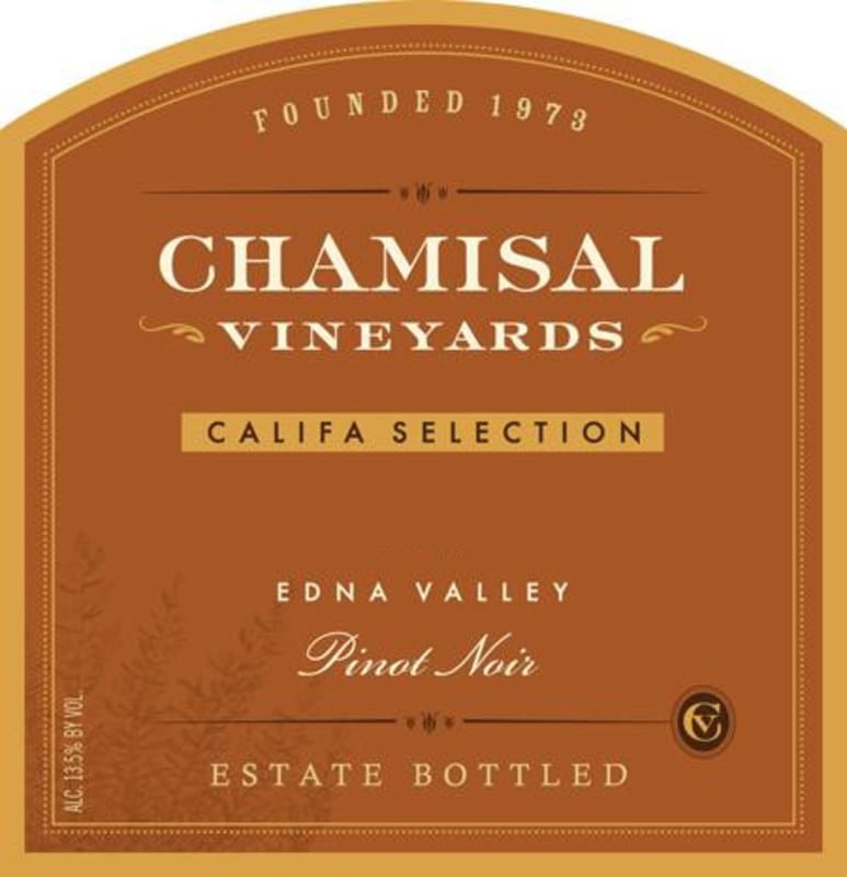 Chamisal Vineyards Califa Selection Pinot Noir 2014 Front Label