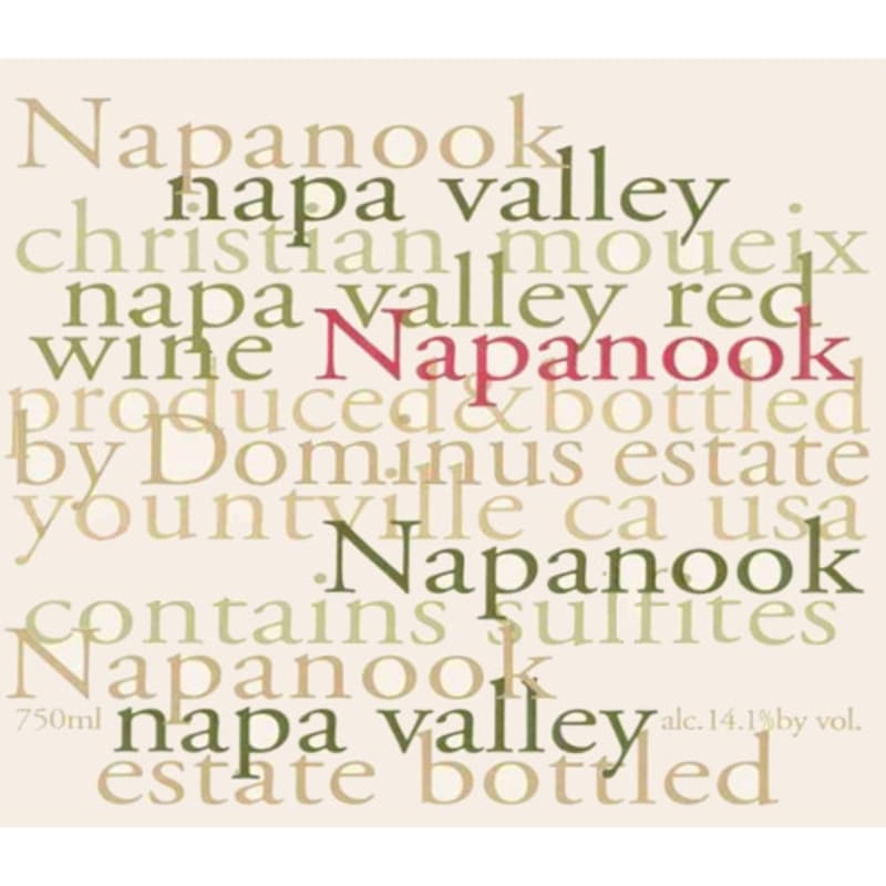 Dominus Napanook Vineyard 2005 Front Label