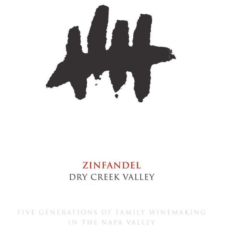 Five Vintners Zinfandel 2012 Front Label