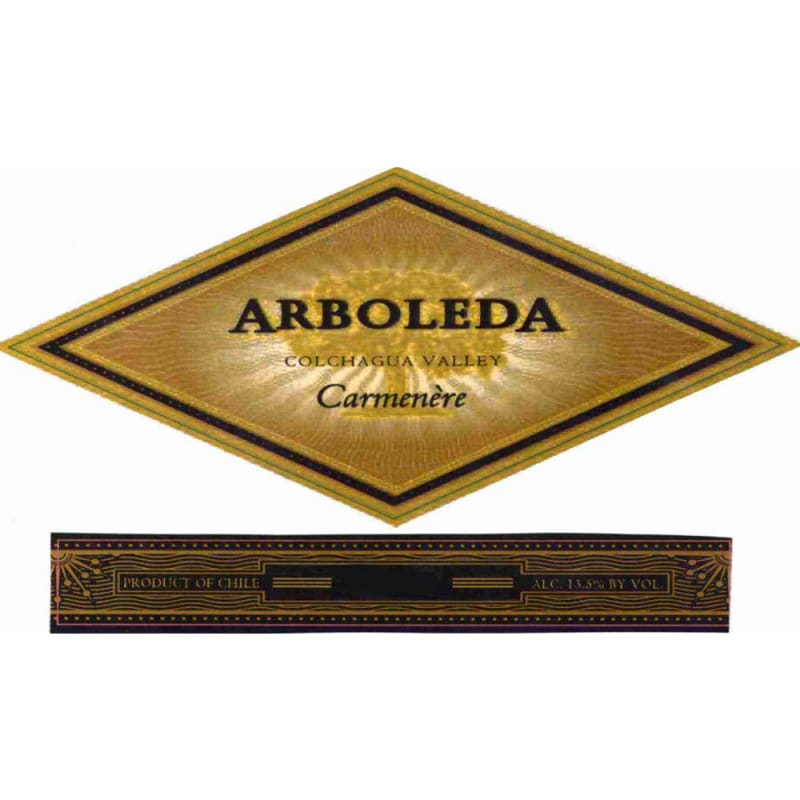 Arboleda Carmenere 2005 Front Label