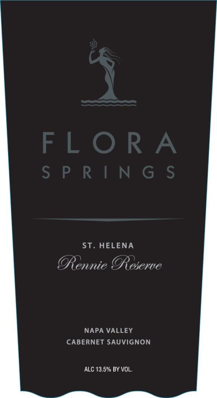 Flora Springs Rennie Reserve Cabernet Sauvignon 2011 Front Label