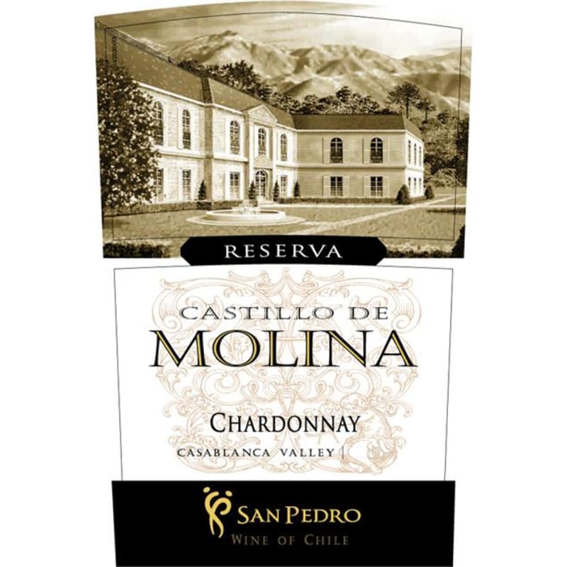 Vina San Pedro Castillo de Molina Chardonnay Reserva 2006 Front Label