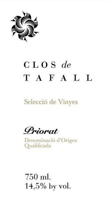 Clos Berenguer Clos de Tafall Priorat 2014 Front Label