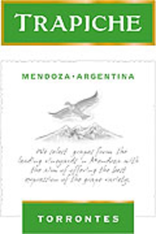 Trapiche Torrontes 2006 Front Label