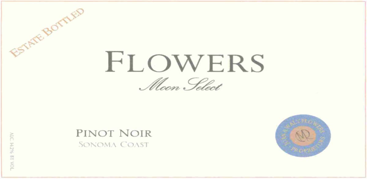Flowers Moon Select Pinot Noir 2004 Front Label