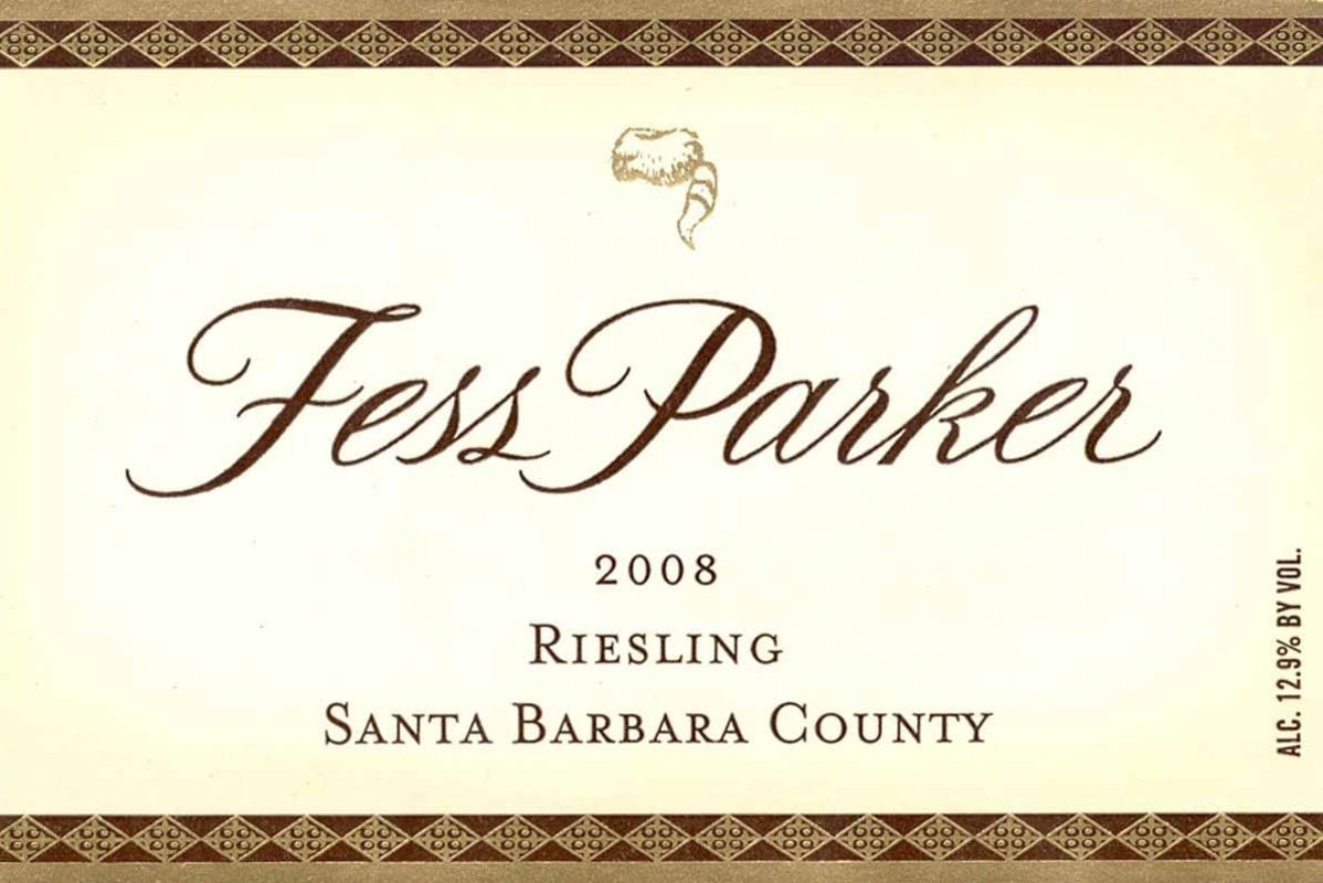 Fess Parker Riesling 2008 Front Label