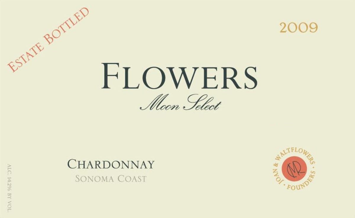 Flowers Moon Select Chardonnay 2009 Front Label