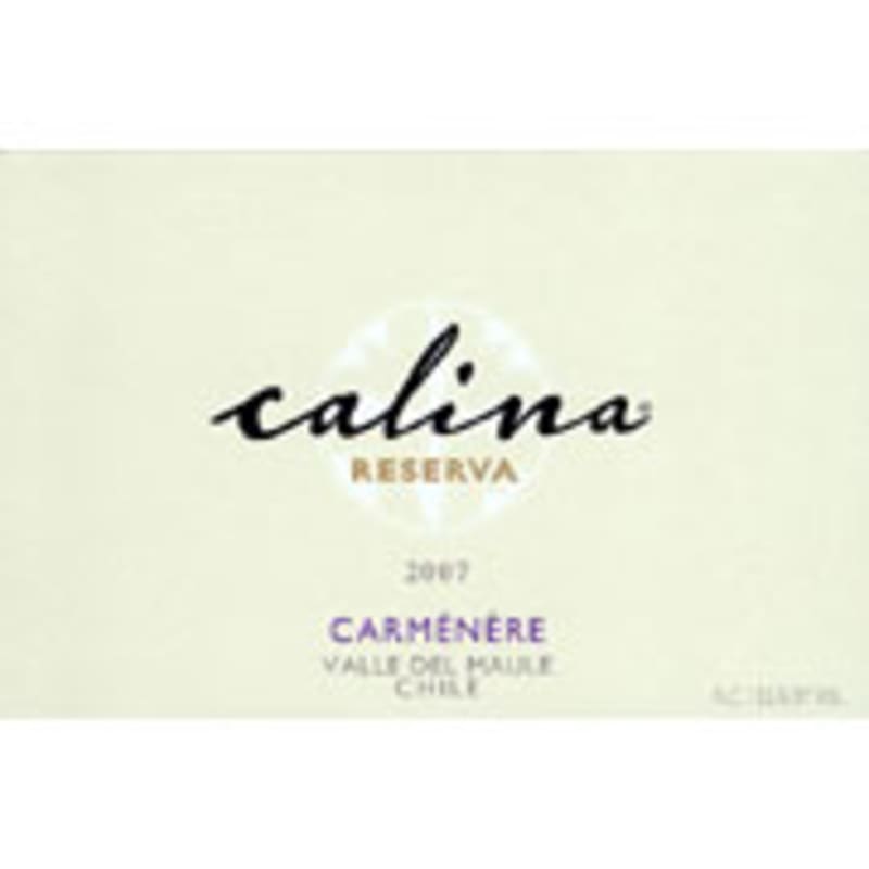 Calina Carmenere 2007 Front Label
