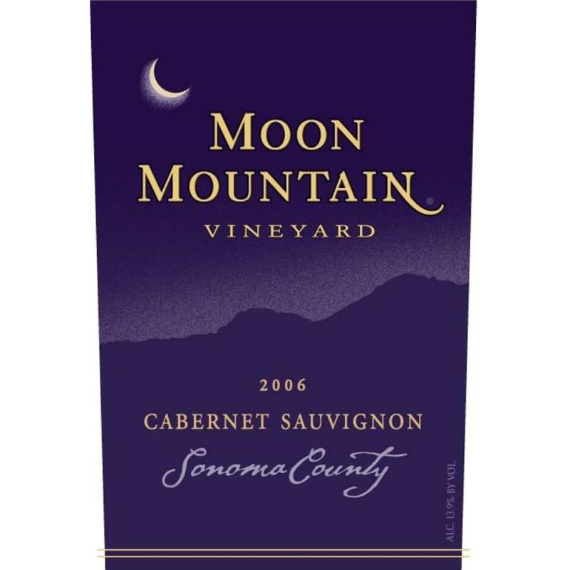Moon Mountain Cabernet Sauvignon 2006 Front Label