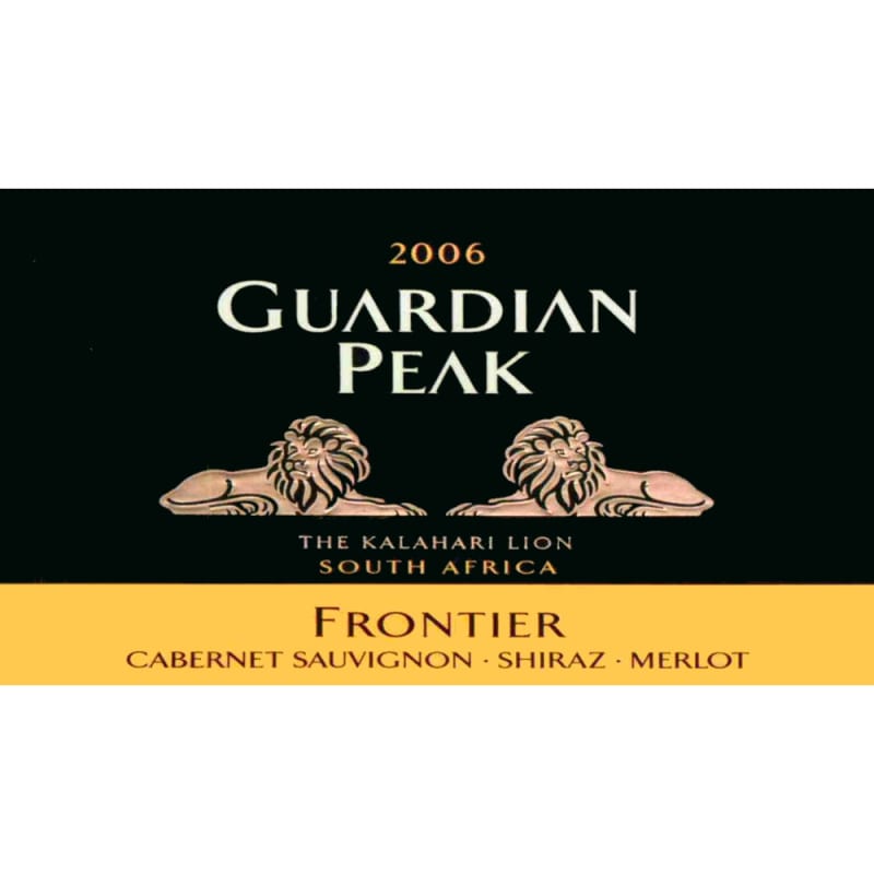 Guardian Peak Frontier 2006 Front Label