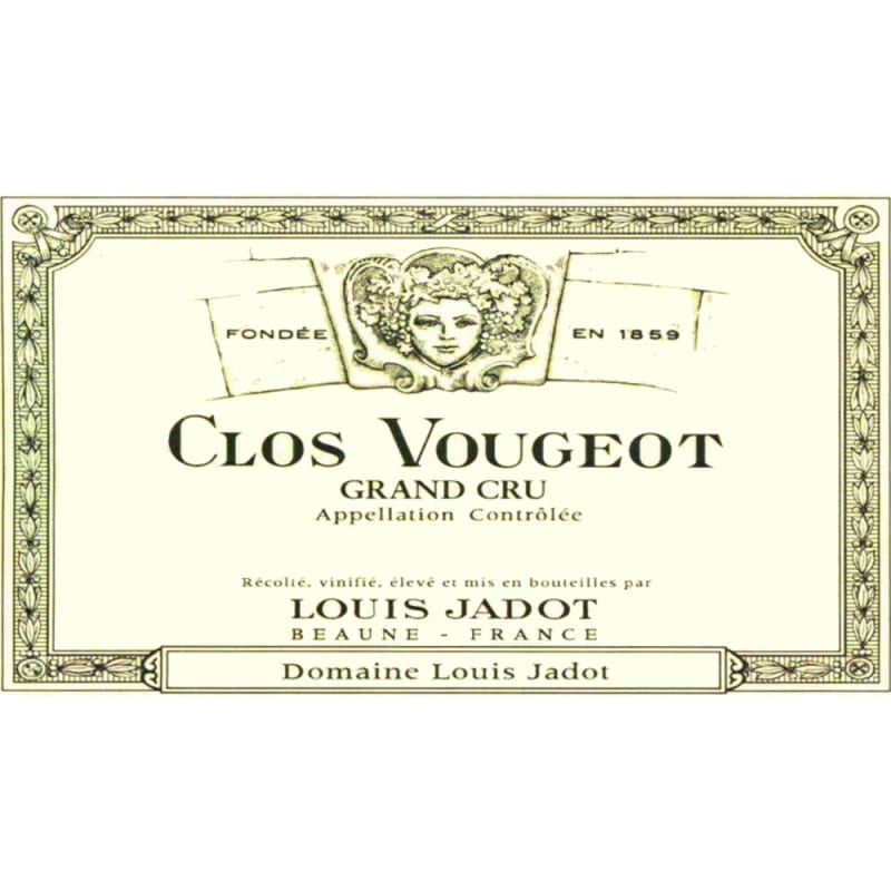 Louis Jadot Clos Vougeot 2006 Front Label