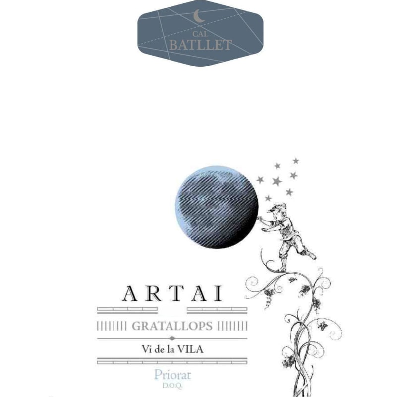 Closa Batllet Gratallops Artai 2010 Front Label