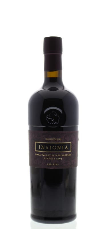 Joseph Phelps Insignia 2005 Front Bottle Shot
