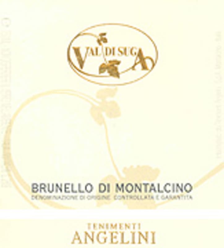 Val di Suga Brunello di Montalcino 2003 Front Label