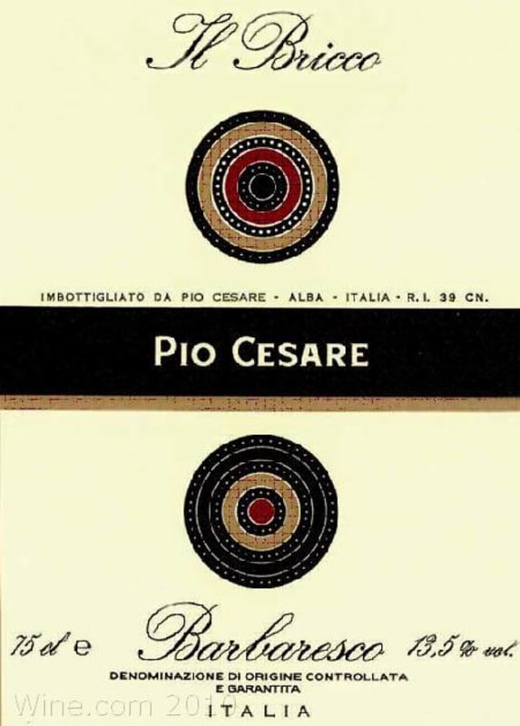 Pio Cesare Barbaresco Il Bricco 2004 Front Label