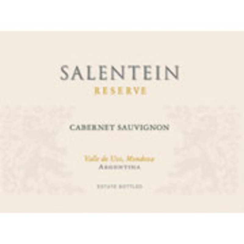 Salentein Cabernet Sauvignon 2004 Front Label