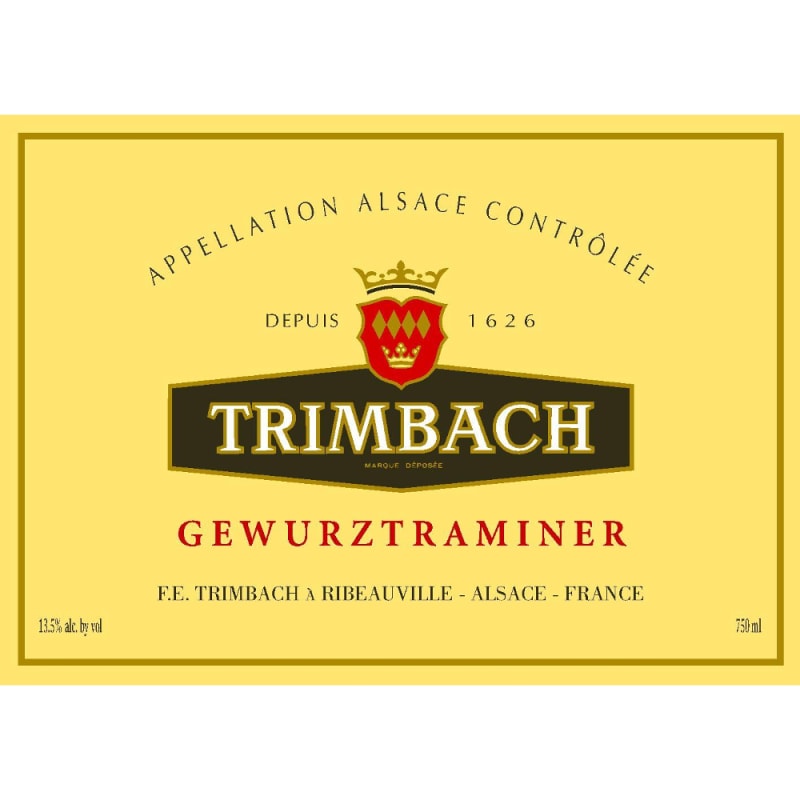 Maison Trimbach Gewurztraminer 2006 Front Label