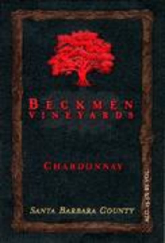 Beckmen Santa Barbara Chardonnay 1998 Front Label