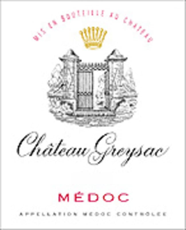 Chateau Greysac 2004 Front Label