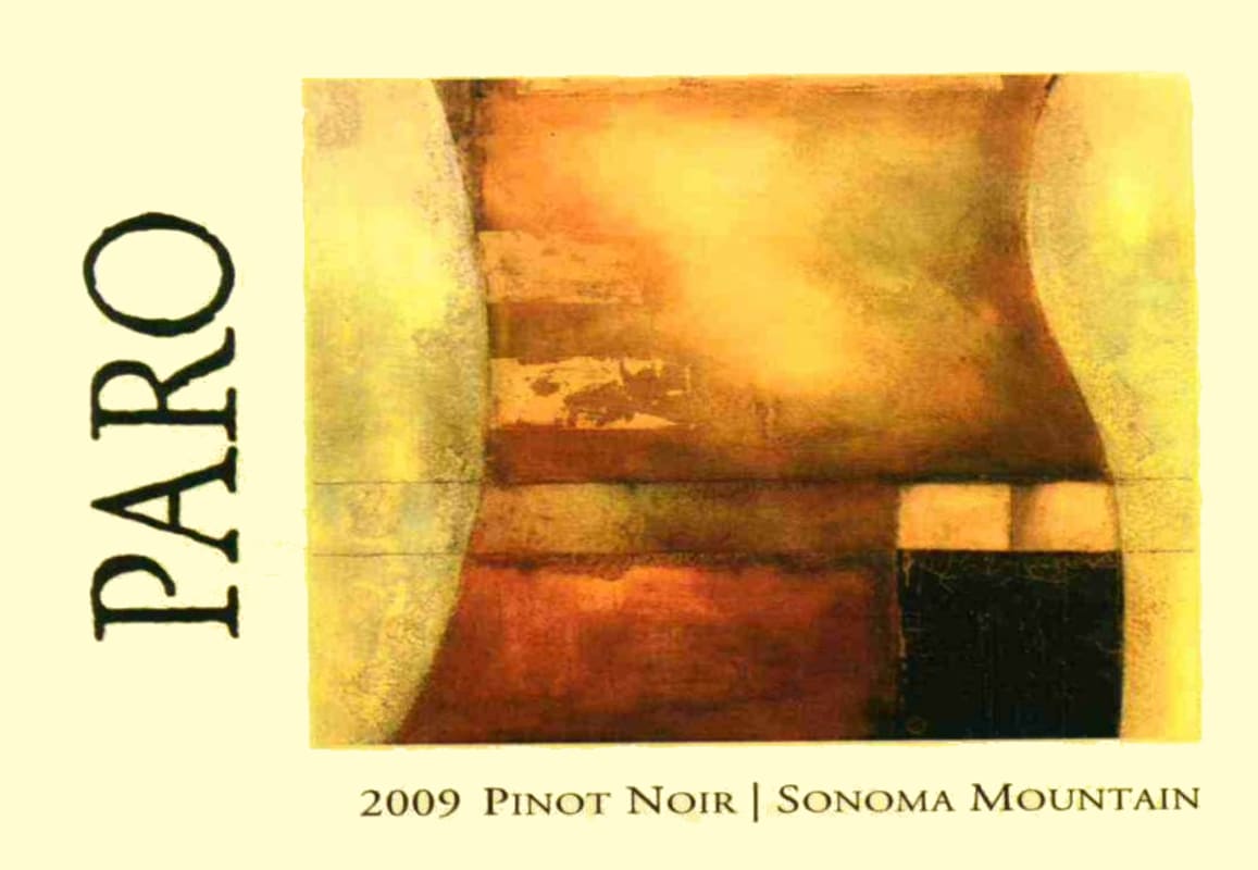 Paro Pinot Noir 2009 Front Label