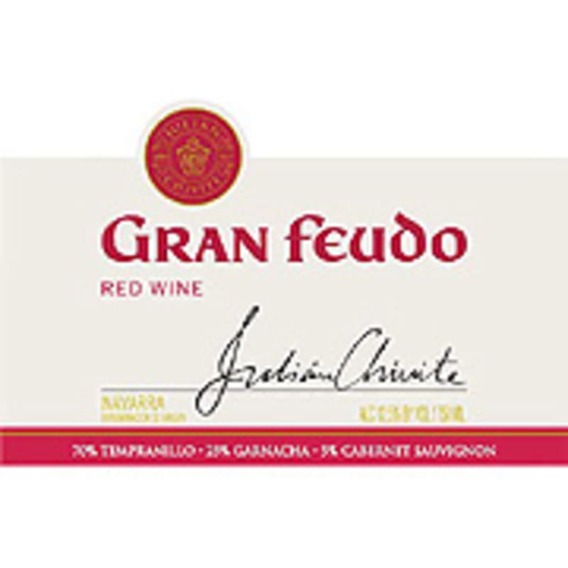 Julian Chivite Gran Fuedo Crianza 2004 Front Label
