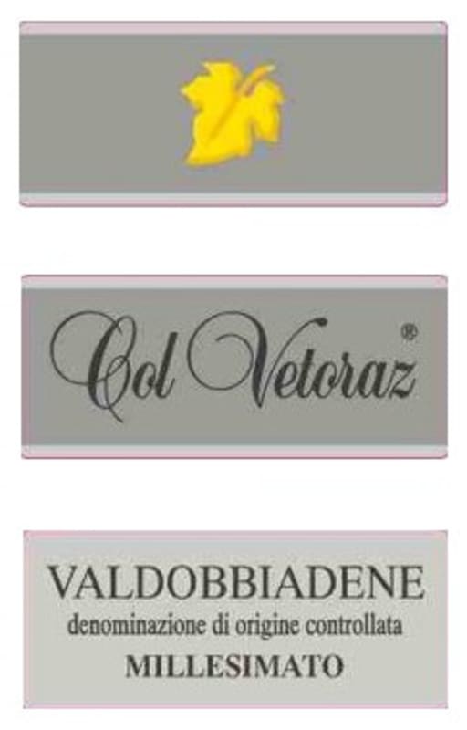 Col Vetoraz Valdobbiadene Prosecco 2015 Front Label