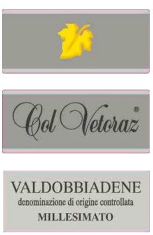 Col Vetoraz Valdobbiadene Prosecco 2013 Front Label