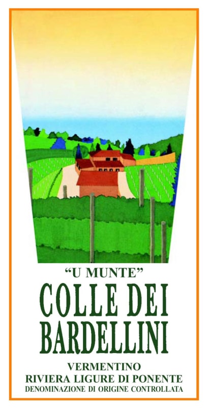 Colle dei Bardellini Riviera Ligure di Ponente Vigna U Munte Vermentino 2011 Front Label