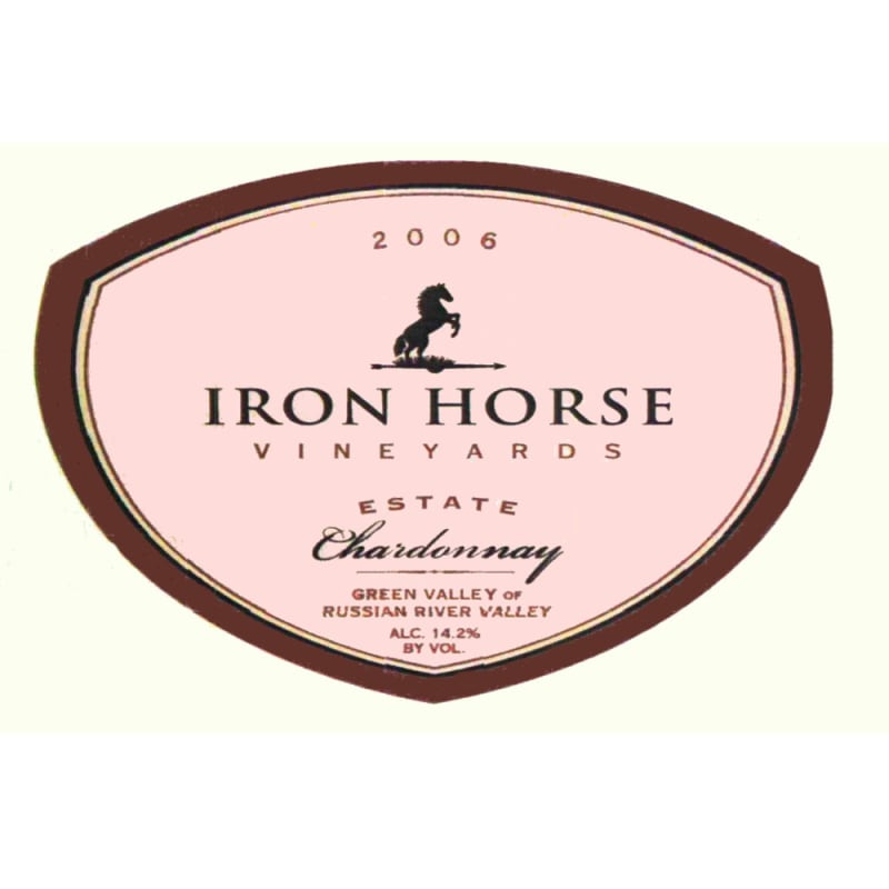 Iron Horse Estate Chardonnay 2006 Front Label