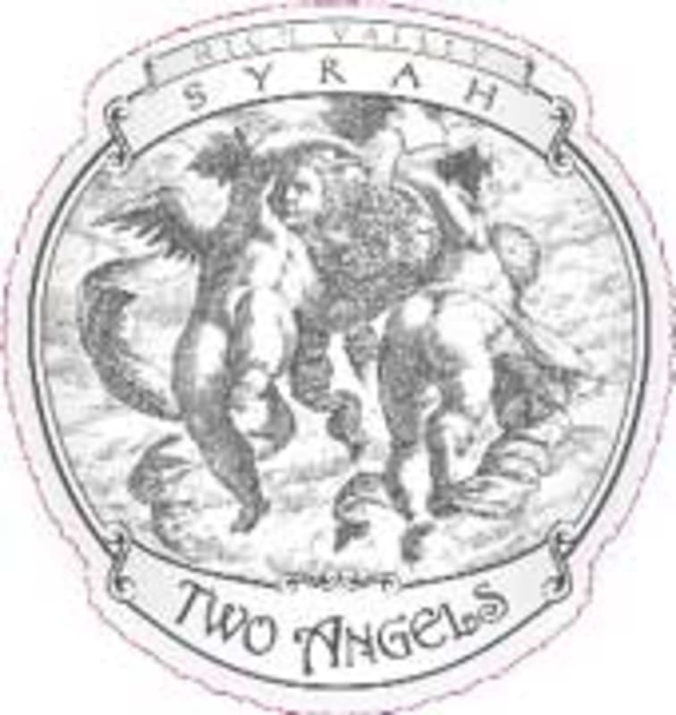 Two Angels Syrah 2004 Front Label