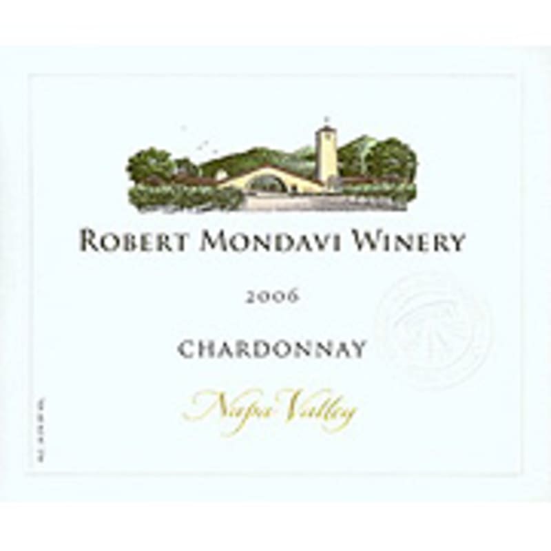 Robert Mondavi Napa Valley Chardonnay 2006 Front Label