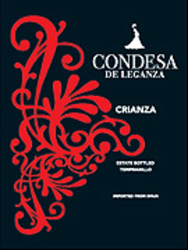 Condesa de Leganza Crianza 2004 Front Label