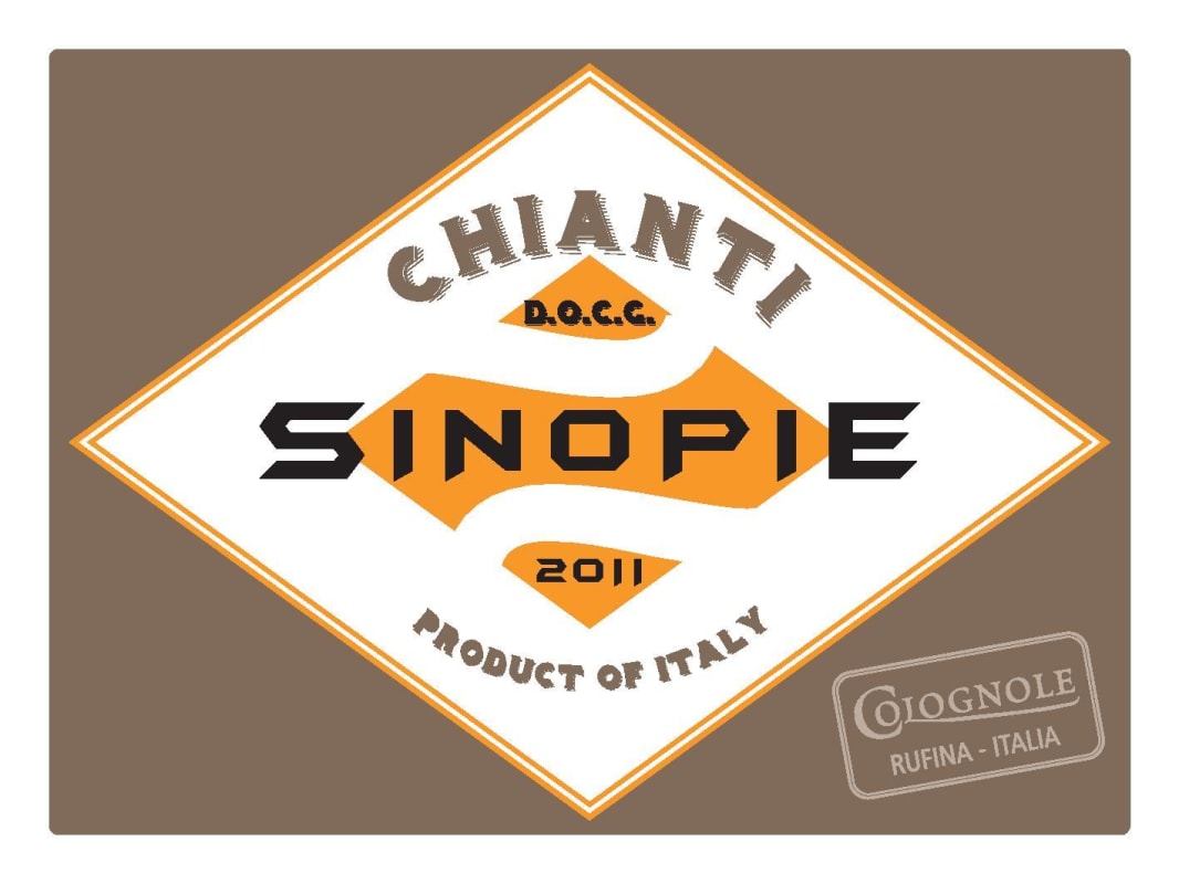 Colognole Sinopie Chianti 2011 Front Label