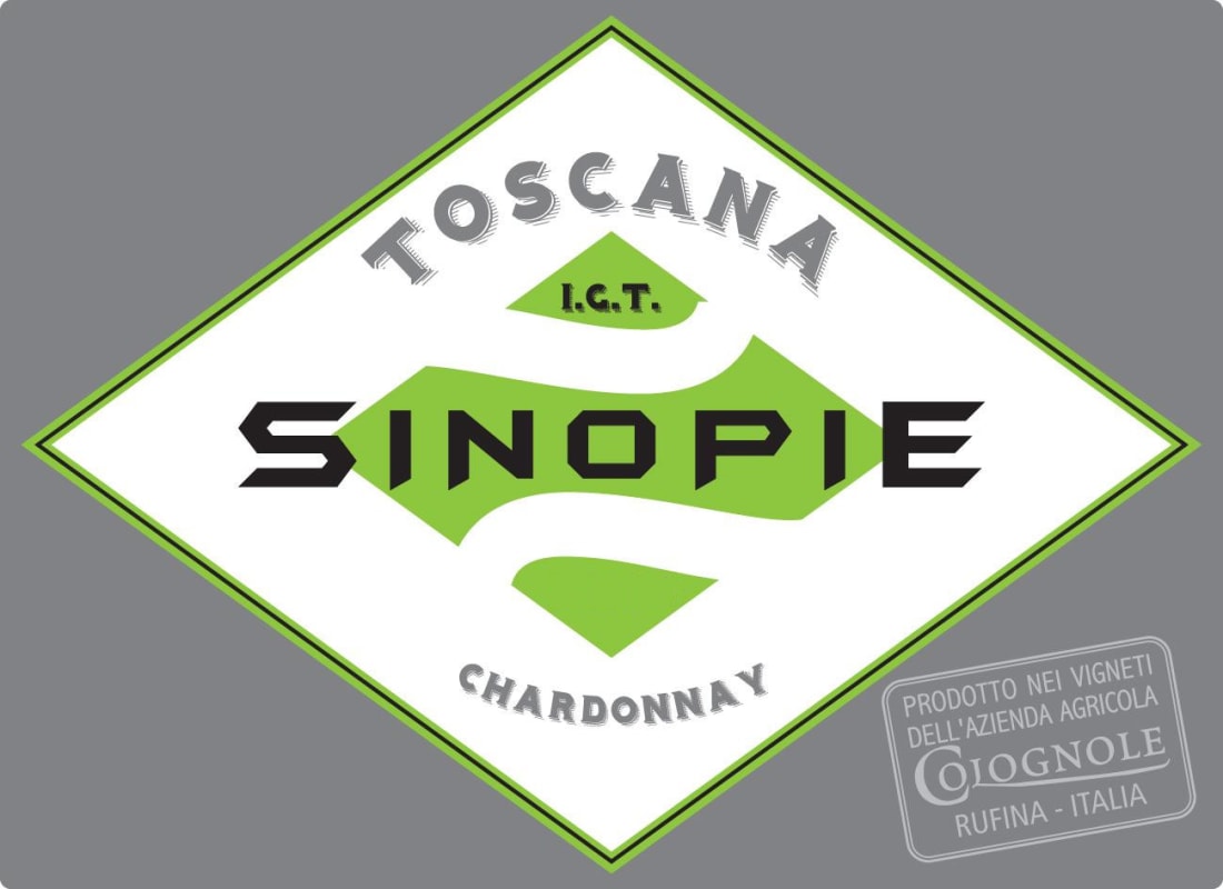 Colognole 'Sinopie' Chardonnay 2014 Front Label