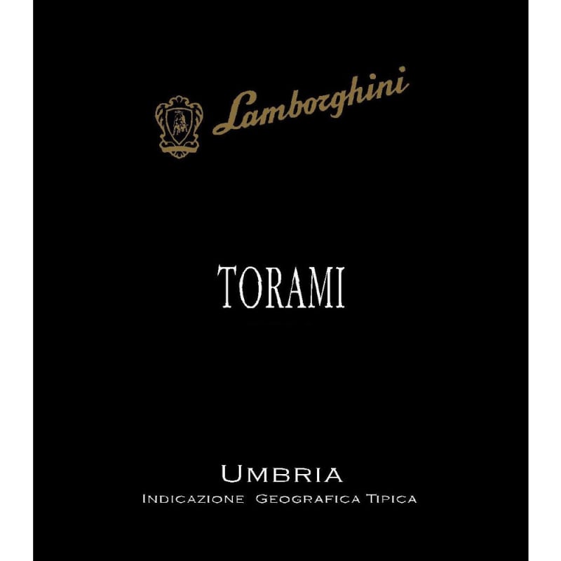 Lamborghini Torami 2005 Front Label
