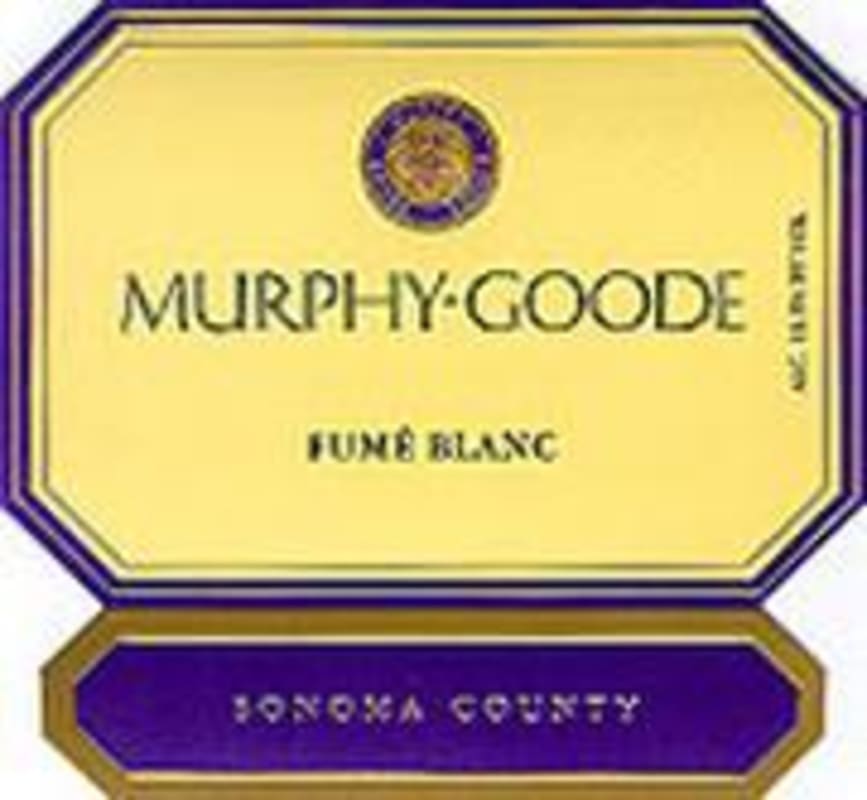 Murphy-Goode Fume Blanc 1999 Front Label