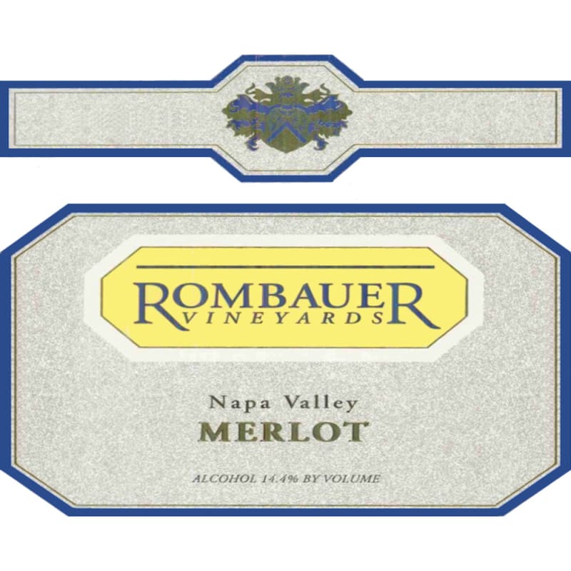 Rombauer Merlot 2005 Front Label