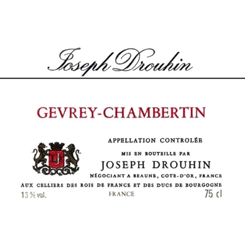 Joseph Drouhin Gevrey-Chambertin 2006 Front Label