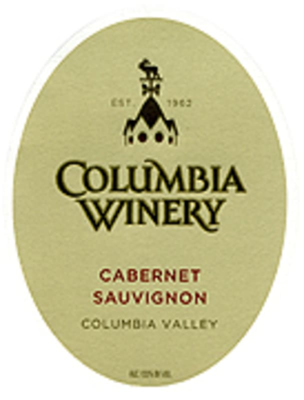 Columbia Winery Cabernet Sauvignon 2006 Front Label